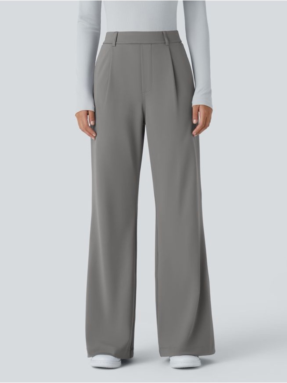 NWT Halara Flex™ DayStretch High Waisted Pocket Work Flare Pants Size M XTall